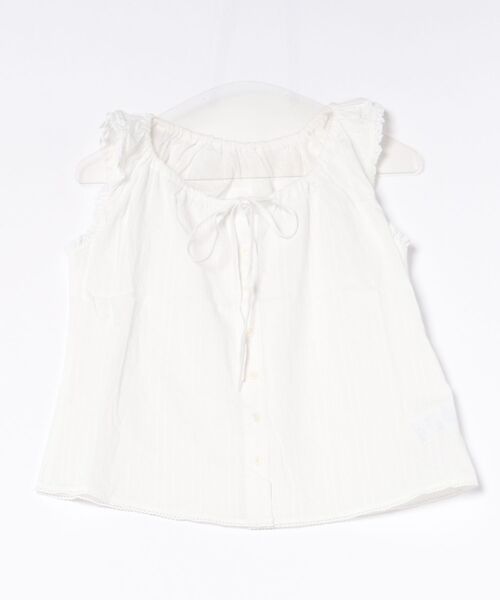Chiina(チーナ)の「【Chiina】フロントボタンキャミトップス(シャツ/ブラウス・レディース・ホワイト/グレー/ブラック・FREE)」の19枚目の写真