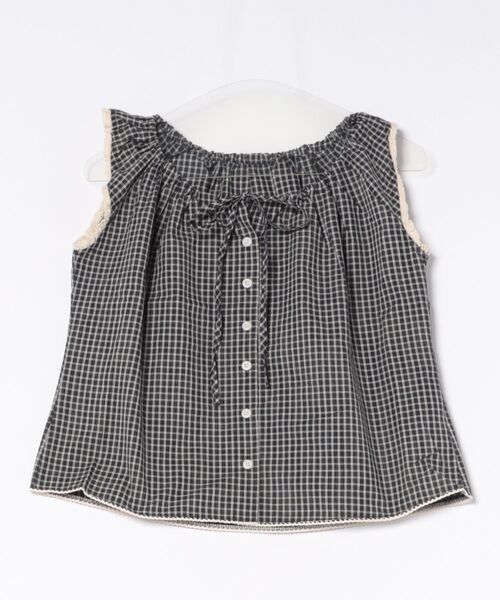 Chiina(チーナ)の「【Chiina】フロントボタンキャミトップス(シャツ/ブラウス・レディース・ホワイト/グレー/ブラック・FREE)」の18枚目の写真