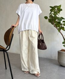 Jena espace merveilleux | 裾ドロストタックプルオーバー(Tシャツ/カットソー)