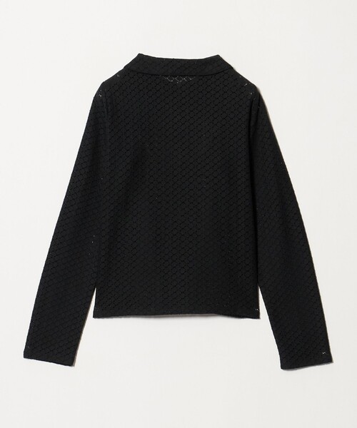 Steven Alan(スティーブンアラン)の「<Steven Alan>レース シャツ(カーディガン/ボレロ・レディース・オフホワイト/ブラック・FREE)」の9枚目の写真