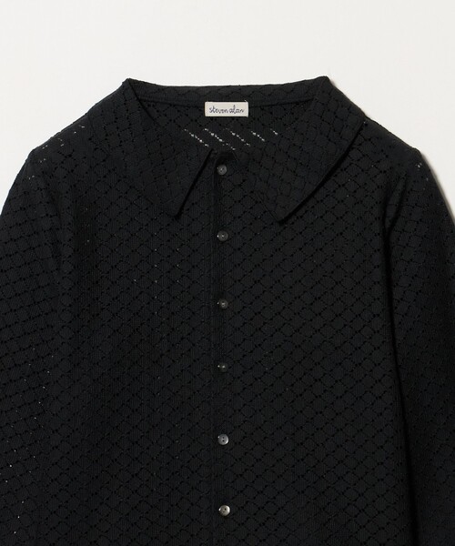 Steven Alan(スティーブンアラン)の「<Steven Alan>レース シャツ(カーディガン/ボレロ・レディース・オフホワイト/ブラック・FREE)」の10枚目の写真