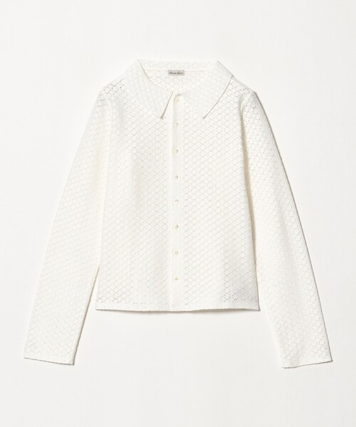 Steven Alan(スティーブンアラン)の「<Steven Alan>レース シャツ(カーディガン/ボレロ・レディース・オフホワイト/ブラック・FREE)」の14枚目の写真