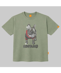 LLAMO（エラモ）の「キュービックドッグ 半袖Tシャツ 男女共用 ビッグサイズ S 4XL（Tシャツ/カットソー）」