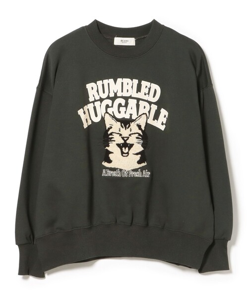 BEAMS HEART(ビームスハート)の「ネコ 刺繍 スウェット(スウェット・レディース・チャコールグレー/ライトグレー/ホワイト系その他5・FREE)」の22枚目の写真