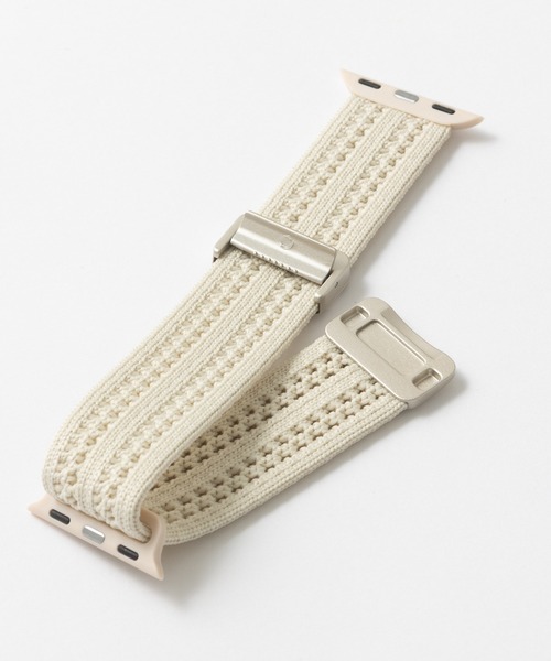 emonique(エモニーク)の「ナイロン編み アップルウォッチバンド Apple Watch バンド【38mm/40mm/41mm 対応】(デジタル腕時計・レディース・ピンク/ブラック/ライトブルー/グリーン/ホワイト/レッド・38/42)」の9枚目の写真
