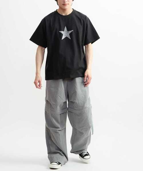 CONVERSE TOKYO(コンバーストウキョウ)の「ONE STAR UP RECYCLED COTTON TEE(Tシャツ/カットソー・レディース・ホワイト/グレー/ブラック・SMALL/MEDIUM)」の11枚目の写真