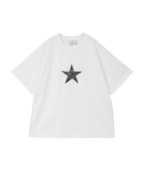 CONVERSE TOKYO(コンバーストウキョウ)の「ONE STAR UP RECYCLED COTTON TEE(Tシャツ/カットソー・レディース・ホワイト/グレー/ブラック・SMALL/MEDIUM)」の12枚目の写真