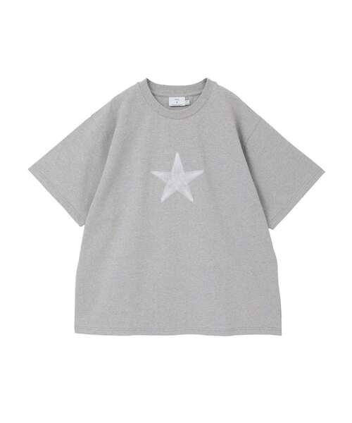 CONVERSE TOKYO(コンバーストウキョウ)の「ONE STAR UP RECYCLED COTTON TEE(Tシャツ/カットソー・レディース・ホワイト/グレー/ブラック・SMALL/MEDIUM)」の14枚目の写真
