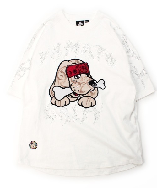 GALFY(ガルフィー)の「A'GEM/9 × .kom 『GALFY/ガルフィー』ピカピカ族Tシャツ(Tシャツ/カットソー・メンズ・ブラック/ホワイト・L)」の13枚目の写真