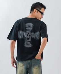 【SIDEWAY STANCE】プリント 半袖Tシャツ