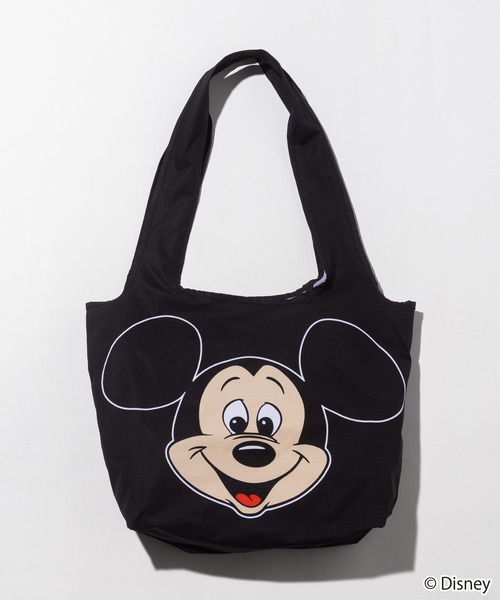 WCJ（ダブルシージェイ）の「【撥水】Disney / 膨張エコバッグ（トートバッグ・レディース・レッド/ブラック・FREE）」の6枚目の写真