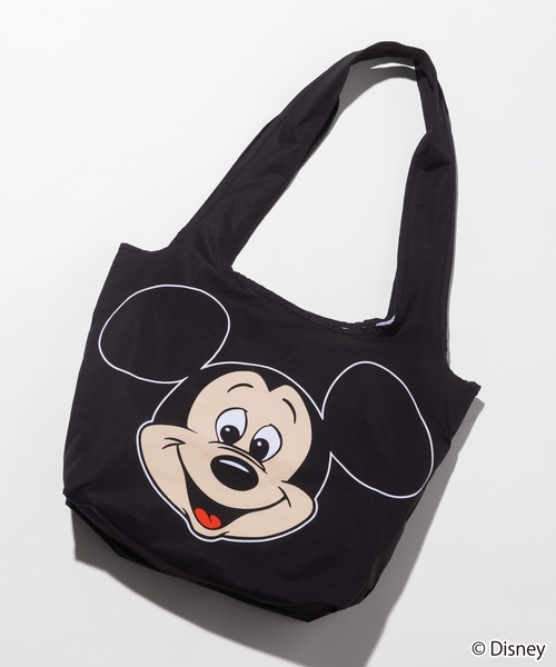 WCJ（ダブルシージェイ）の「【撥水】Disney / 膨張エコバッグ（トートバッグ・レディース・レッド/ブラック・FREE）」の7枚目の写真