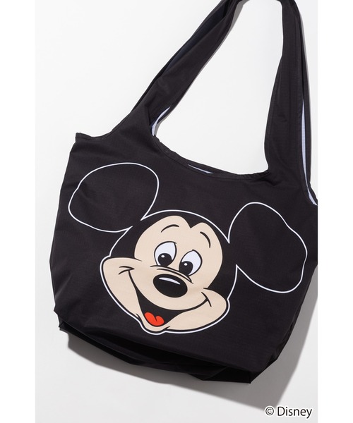 WCJ（ダブルシージェイ）の「【撥水】Disney / 膨張エコバッグ（トートバッグ・レディース・レッド/ブラック・FREE）」の8枚目の写真