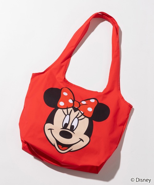 WCJ（ダブルシージェイ）の「【撥水】Disney / 膨張エコバッグ（トートバッグ・レディース・レッド/ブラック・FREE）」の19枚目の写真