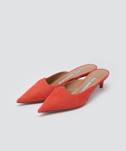 PELLICO(ペリーコ)の「CUORE ミュール 3.5cm TOMATO(サンダル・レディース・レッド・38/37.5/37/36.5/35/34.5/34)」の1枚目の写真