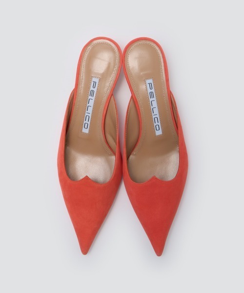 PELLICO(ペリーコ)の「CUORE ミュール 3.5cm TOMATO(サンダル・レディース・レッド・38/37.5/37/36.5/35/34.5/34)」の3枚目の写真