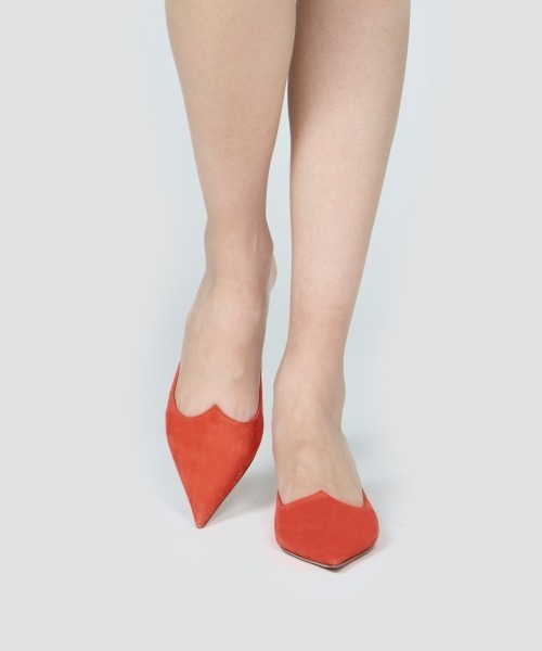 PELLICO(ペリーコ)の「CUORE ミュール 3.5cm TOMATO(サンダル・レディース・レッド・38/37.5/37/36.5/35/34.5/34)」の6枚目の写真