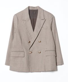 OLUN linen blend jacketリネンブレンドジャケットアイボリー OLUN linen blend jacketリネンブレンドジャケットアイボリー OLUN