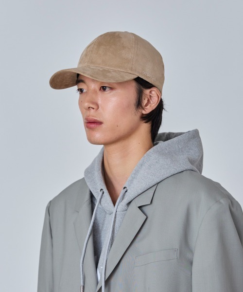 OVERRIDE（オーバーライド）の「OVERRIDE  PE SUEDE 6P CAP / オーバーライド（キャップ・メンズ・ライトブラウン/ブラック/ネイビー/ベージュ・57~59cm）」の15枚目の写真