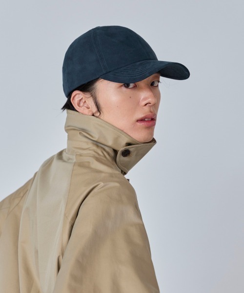 OVERRIDE（オーバーライド）の「OVERRIDE  PE SUEDE 6P CAP / オーバーライド（キャップ・メンズ・ライトブラウン/ブラック/ネイビー/ベージュ・57~59cm）」の22枚目の写真