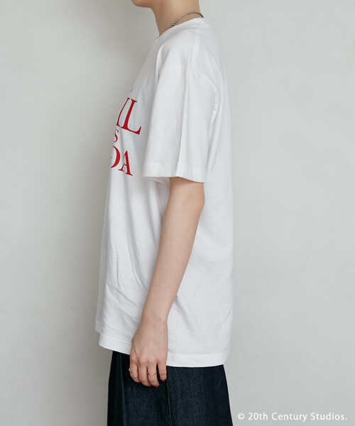 FREAK'S STORE(フリークスストア)の「GOOD ROCK SPEED/グッドロックスピード 【The Devil Wears Prada】ロゴ Tシャツ/『プラダを着た悪魔』(Tシャツ/カットソー・レディース・オフホワイト/チャコール・フリ-)」の10枚目の写真