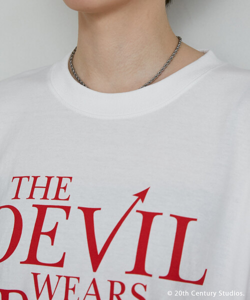 FREAK'S STORE(フリークスストア)の「GOOD ROCK SPEED/グッドロックスピード 【The Devil Wears Prada】ロゴ Tシャツ/『プラダを着た悪魔』(Tシャツ/カットソー・レディース・オフホワイト/チャコール・フリ-)」の12枚目の写真