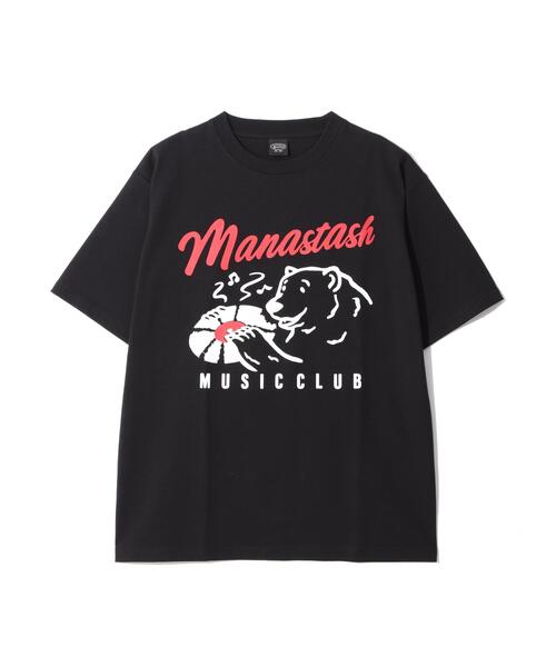 MANASTASH（マナスタッシュ）の「MANASTASH/マナスタッシュ/CiTee POLAR BEAR（Tシャツ/カットソー・メンズ・ライトグレー/ブラック/ホワイト・XL/L/S/M）」の2枚目の写真