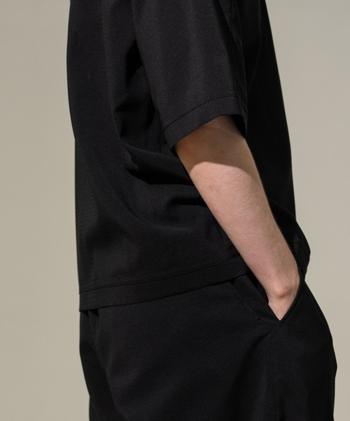 CITY TOKYO(シティトウキョウ)の「【CITY TOKYO/シティートーキョー】Cool-flex ポロシャツ(ポロシャツ・メンズ・カーキ/ブラック・1/2)」の7枚目の写真