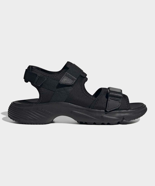 adidas（アディダス）の「ライフスタイル サンダル / LIFESTYLE SANDAL / アディダス adidas スニーカーサンダル（サンダル・メンズ・ブラック×ブラック・22.5cm/23.5cm/24.5cm/25.5cm/26.5cm/27.5cm/28.5cm）」の8枚目の写真