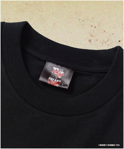 FREAK'S STORE(フリークスストア)の「敗北を知りたい/最凶死刑囚/プリント クルーネック Tシャツ/刃牙(Tシャツ/カットソー・メンズ・ホワイト/ブラック・LARGE/X-LARGE/MEDIUM)」の4枚目の写真