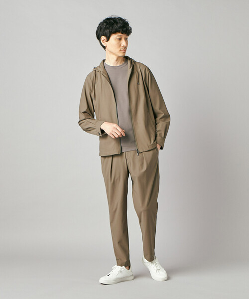 COMME CA MEN(コムサメン)の「【接触冷感・防しわ】レノクロストリコット 1タックイージーパンツ(その他パンツ・メンズ・チャコールグレー/ベージュ/ブラウン・M/L)」の18枚目の写真