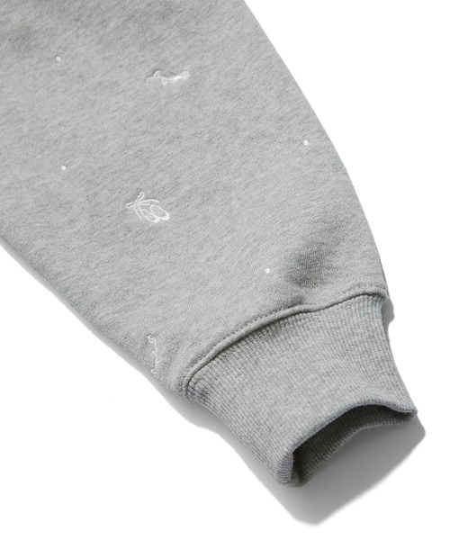 MILKFED.（ミルクフェド）の「EMBROIDERED ROSE SWEAT JACKET（スウェット・レディース・オートミール/アッシュ/ネイビー・ONE SIZE）」の21枚目の写真