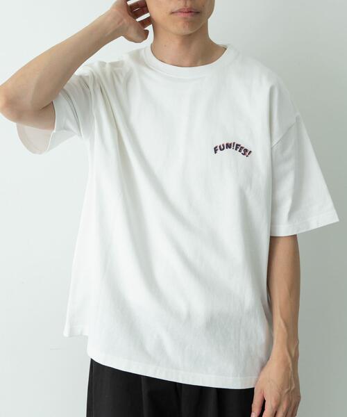 URBAN RESEARCH Sonny Label(アーバンリサーチサニーレーベル)の「HIROCKSHOWコラボTシャツ RAINBOW(Tシャツ/カットソー・メンズ・ホワイト/ブラック・LARGE/MEDIUM)」の5枚目の写真