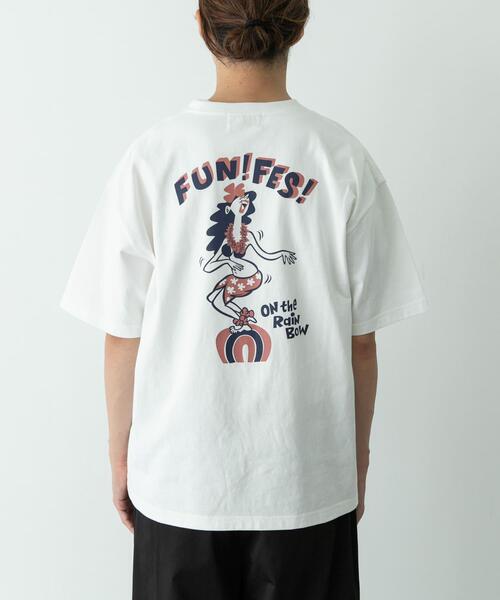URBAN RESEARCH Sonny Label(アーバンリサーチサニーレーベル)の「HIROCKSHOWコラボTシャツ RAINBOW(Tシャツ/カットソー・メンズ・ホワイト/ブラック・LARGE/MEDIUM)」の11枚目の写真