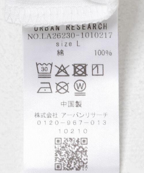 URBAN RESEARCH Sonny Label(アーバンリサーチサニーレーベル)の「HIROCKSHOWコラボTシャツ RAINBOW(Tシャツ/カットソー・メンズ・ホワイト/ブラック・LARGE/MEDIUM)」の17枚目の写真
