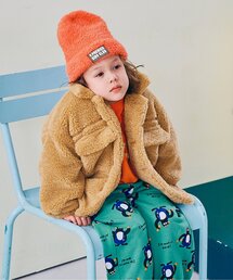 p.premier | ふわもこフラップポケットテディボアコート(ブルゾン)