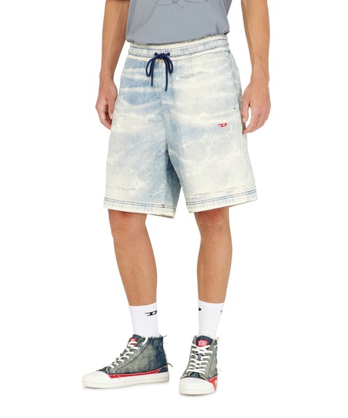 メンズ ジョグ ショートパンツ D-BOXY-NE（デニムパンツ）｜DIESEL