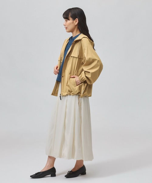 TIGORA（ティゴラ）の「ティゴラ TIGORA UVカットストレッチウーブンジャケット（ナイロンジャケット・レディース・ブラウン/ブラック・XL/S/M/L）」の8枚目の写真