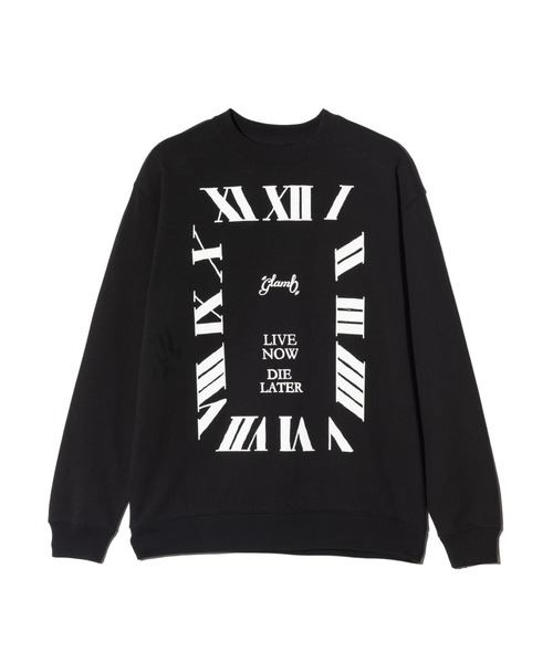 glamb（グラム）の「Timepiece Sweat / タイムピーススウェット（スウェット・メンズ・ブラウン/ブラック・S/M/L）」の3枚目の写真
