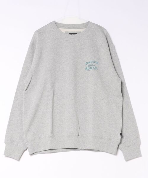 Quiksilver(クイックシルバー)の「QUIKSILVER メンズ SURF CO SWEAT CREW トレーナー 【2026年秋冬モデル】(スウェット・メンズ・ブラック/グレー/アイボリー・MEDIUM/LARGE/X-LARGE)」の3枚目の写真