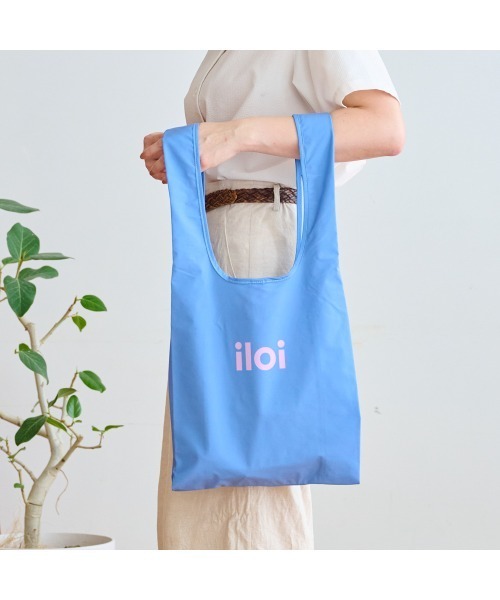 Belle Maison(ベルメゾン)の「【iloi】北欧スタイルのエコバッグ(トートバッグ・レディース・スカイブルー/ブルー/イエロー/グリーン・-)」の8枚目の写真