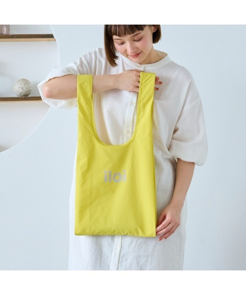 Belle Maison(ベルメゾン)の「【iloi】北欧スタイルのエコバッグ(トートバッグ・レディース・スカイブルー/ブルー/イエロー/グリーン・-)」の10枚目の写真