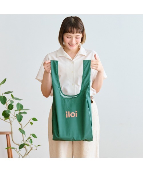Belle Maison(ベルメゾン)の「【iloi】北欧スタイルのエコバッグ(トートバッグ・レディース・スカイブルー/ブルー/イエロー/グリーン・-)」の16枚目の写真
