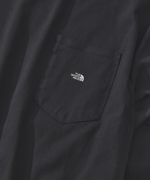 THE NORTH FACE PURPLE LABEL（ザ ノースフェイス パープルレーベル）の「【THE NORTH FACE Purple Label /ザ・ノース・フェイス パープルレーベル】8oz Field Long Sleeve Pocket Tee（Tシャツ/カットソー・メンズ・ブラック/オフホワイト/ダークグレー/ライトブルーグレー・XL/M/L）」の14枚目の写真