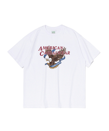 リバティウィンググラフィック半袖Tシャツ(ホワイト)