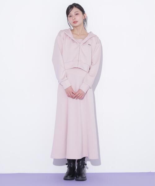 JILL by JILL STUART(ジルバイジルスチュアート)の「フーディーセットアップ(ワンピース・レディース・ピンク/ブルー/グレー・FREE)」の17枚目の写真