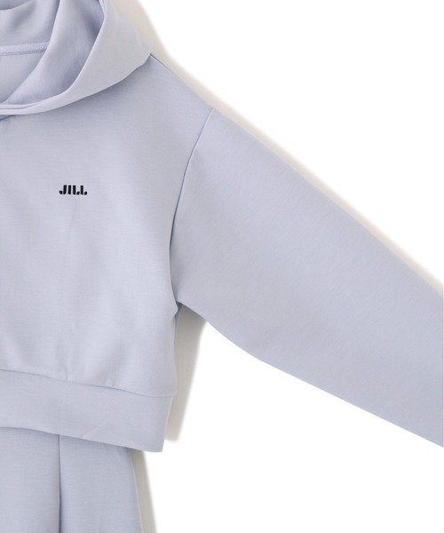 JILL by JILL STUART(ジルバイジルスチュアート)の「フーディーセットアップ(ワンピース・レディース・ピンク/ブルー/グレー・FREE)」の12枚目の写真