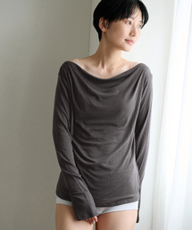 EMILY WEEK | ドレープギャザープルオーバー(Tシャツ/カットソー)