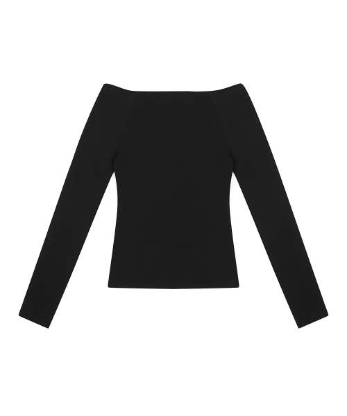 LUVISTRUE(ラヴイズトゥルー)の「RL SHIRRING SLEEVE(BLACK)(Tシャツ/カットソー・レディース・その他・FREE)」の3枚目の写真