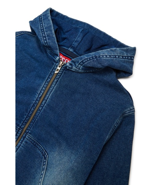 DIESEL(ディーゼル)の「キッズ ジョグ パーカー STIMM-OVER JJJ(パーカー・キッズ・インディゴブルー・8Y/14Y/12Y/10Y/16Y)」の3枚目の写真